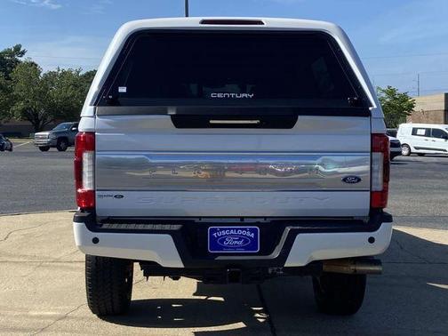 White Platinum Clearcoat Metallic 2019 Ford F-250 Platinum