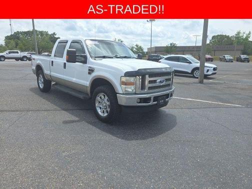 White 2008 Ford F-250 Lariat