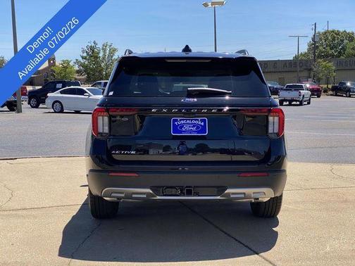 Black Metallic 2026 Ford Explorer Active