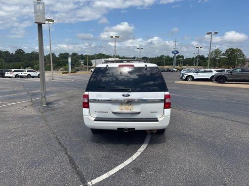 White Platinum Clearcoat Metallic 2015 Ford Expedition EL Platinum