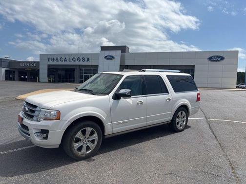 White Platinum Clearcoat Metallic 2015 Ford Expedition EL Platinum