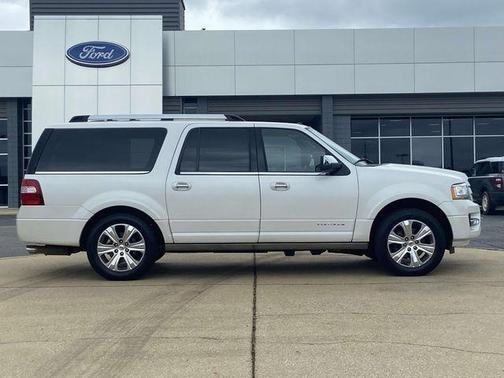 White Platinum Clearcoat Metallic 2015 Ford Expedition EL Platinum