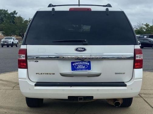 White Platinum Clearcoat Metallic 2015 Ford Expedition EL Platinum