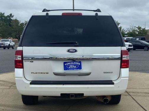 White Platinum Clearcoat Metallic 2015 Ford Expedition EL Platinum