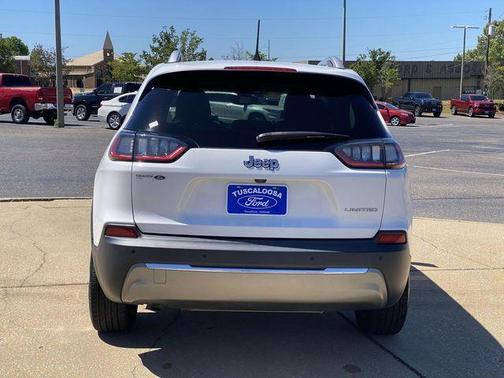 Bright White Clearcoat 2019 Jeep Cherokee Limited