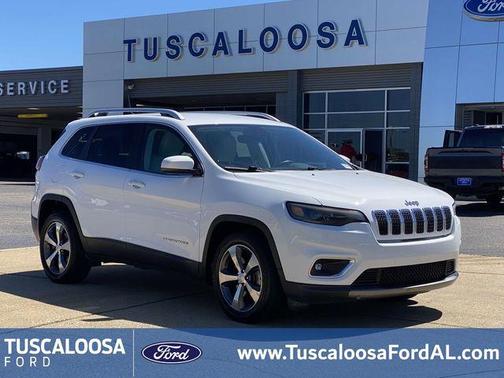 Bright White Clearcoat 2019 Jeep Cherokee Limited