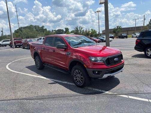Red Metallic 2021 Ford Ranger XLT
