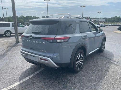 Boulder Gray Metallic 2025 Nissan Pathfinder Platinum