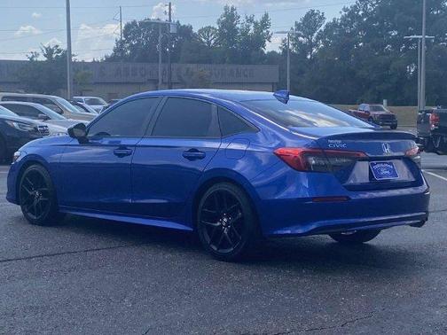 Aegean Blue Metallic 2024 Honda Civic Sport