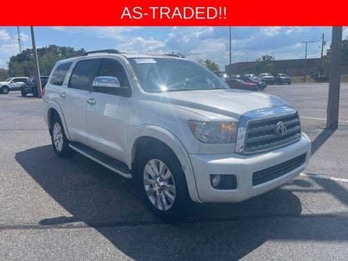 Blizzard Pearl 2014 Toyota Sequoia Platinum