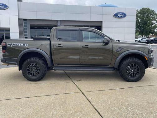 Green Metallic 2025 Ford Ranger Raptor
