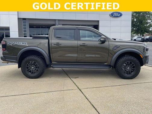 Green Metallic 2025 Ford Ranger Raptor