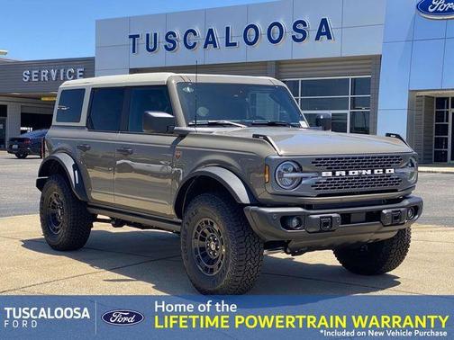 Gray 2026 Ford Bronco Badlands