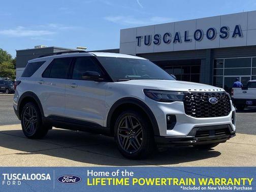 White 2026 Ford Explorer ST-Line
