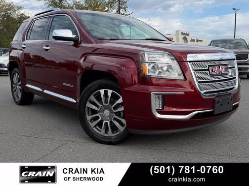Crimson Red Tintcoat 2017 GMC Terrain Denali