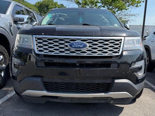 Shadow Black 2016 Ford Explorer Platinum