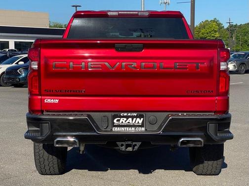 Cherry Red Tintcoat 2021 Chevrolet Silverado 1500 Custom Trail Boss