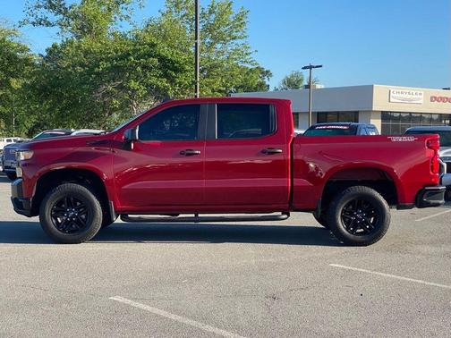 Cherry Red Tintcoat 2021 Chevrolet Silverado 1500 Custom Trail Boss