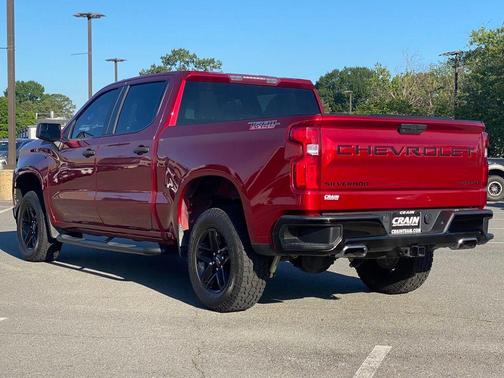 Cherry Red Tintcoat 2021 Chevrolet Silverado 1500 Custom Trail Boss