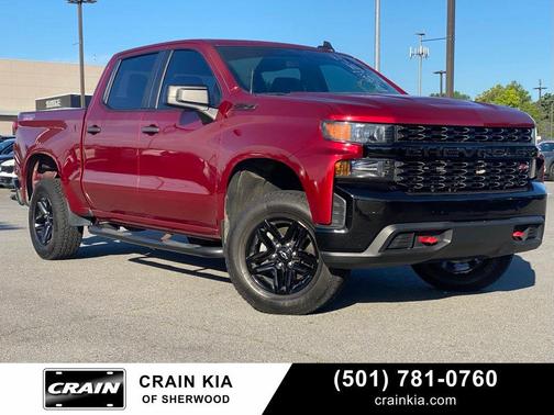 Cherry Red Tintcoat 2021 Chevrolet Silverado 1500 Custom Trail Boss