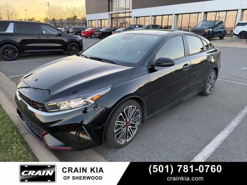 Aurora Black Pearl 2022 Kia Forte GT