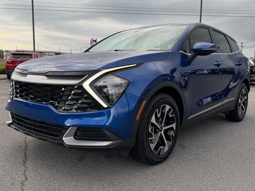 Sapphire Blue 2023 Kia Sportage EX