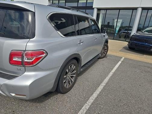 Brilliant Silver 2018 Nissan Armada SL