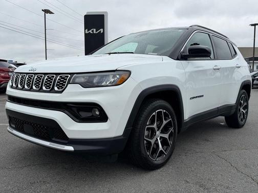 Bright White Clearcoat 2024 Jeep Compass Limited