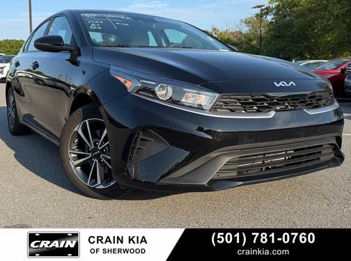 Aurora Black 2023 Kia Forte LXS
