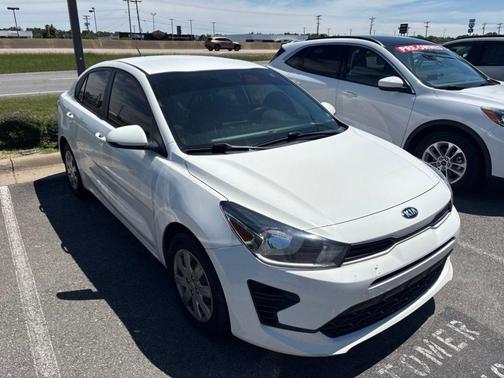 Clear White 2021 Kia Rio S