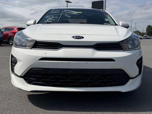 Clear White 2021 Kia Rio S