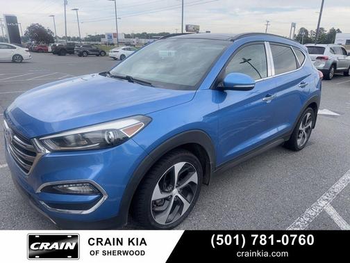 Caribbean Blue 2016 Hyundai TUCSON Limited