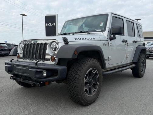 Bright Silver Clearcoat Metallic 2012 Jeep Wrangler Unlimited Rubicon