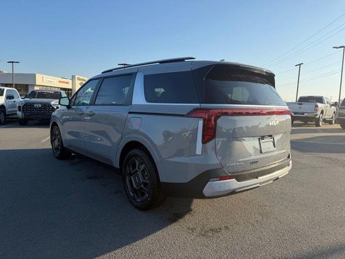 Ceramic Silver 2026 Kia Carnival Hybrid EX