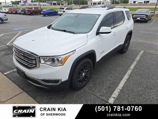Summit White 2018 GMC Acadia SLT-1