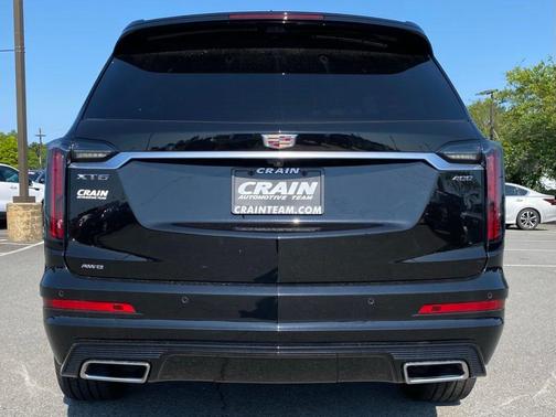 Stellar Black Metallic 2025 Cadillac XT6 Sport AWD