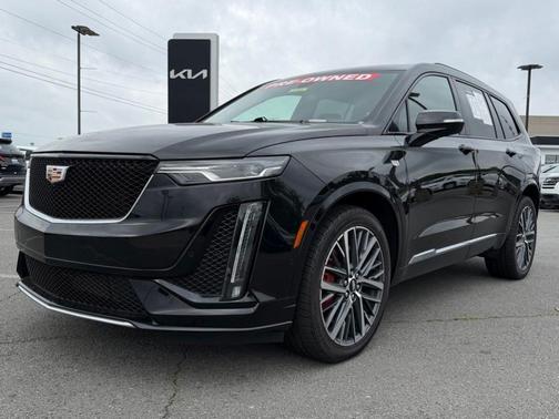 Stellar Black Metallic 2025 Cadillac XT6 Sport AWD