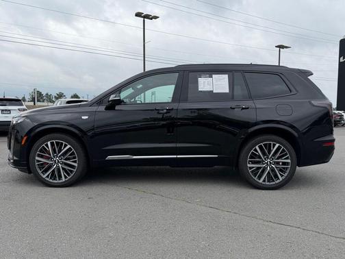 Stellar Black Metallic 2025 Cadillac XT6 Sport AWD