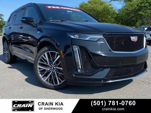 Stellar Black Metallic 2025 Cadillac XT6 Sport AWD