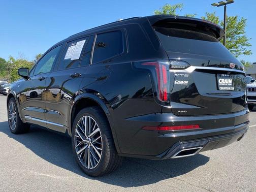Stellar Black Metallic 2025 Cadillac XT6 Sport AWD