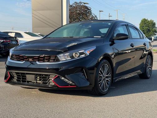Aurora Black 2023 Kia Forte GT-Line