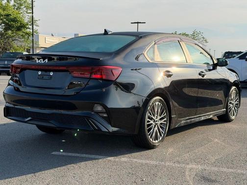 Aurora Black 2023 Kia Forte GT-Line