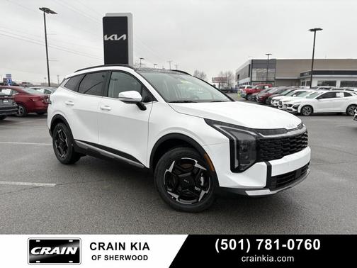 Glacial White Pearl 2026 Kia Sportage EX SUV