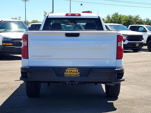 Summit White 2026 Chevrolet Silverado 1500 WT