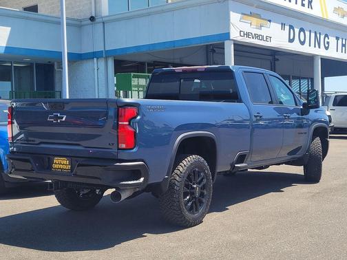 Lakeshore Blue Metallic 2025 Chevrolet Silverado 3500 LT