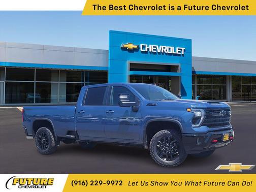 Lakeshore Blue Metallic 2025 Chevrolet Silverado 3500 LT