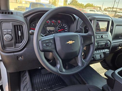 Summit White 2026 Chevrolet Silverado 2500 Crew Cab, Long Bed, WT, RWD