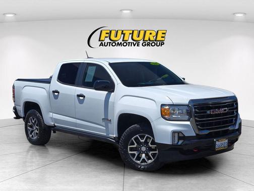 Summit White 2021 GMC Canyon AT4