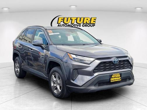 Magnetic Gray Metallic 2023 Toyota RAV4 Hybrid LE