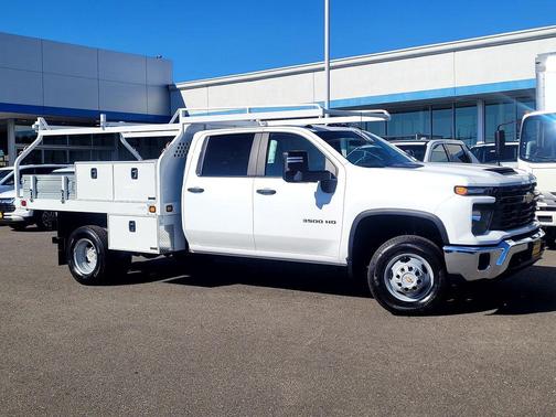 Summit White 2026 Chevrolet Silverado 3500 WT